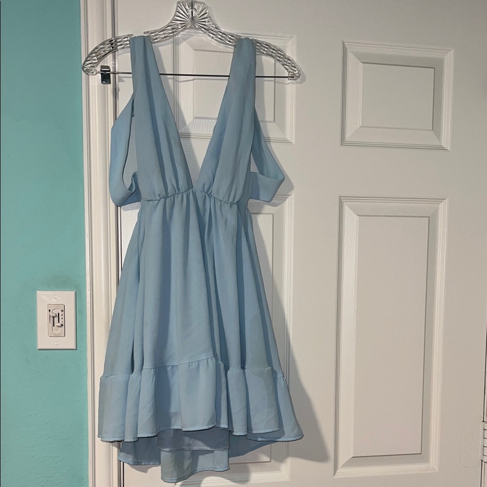 Lucy in the Sky Soft Blue Dress